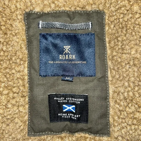 Roark x Halle Stevenson Shearling Jacket Worn Once